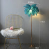 Lumis233 Plumes Rose Poudré Style Nordique