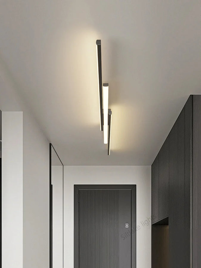 Angelo Linéaire Métal Noir Mat Minimaliste