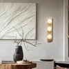 Applique Murale Cylindre Verre Opalin Minimaliste Design Moderne - Chambre Salle de Bain Salon — Cremona