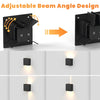 Armand Cube Aluminium Noir Minimaliste