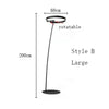 Karima Anneau Laiton Doré Minimaliste B