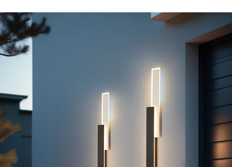 Kimia Cylindre Métal Noir et Blanc Minimaliste C