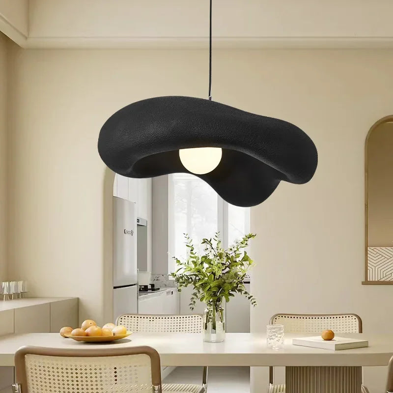 Safaa Anneau Verre Fumé Noir Minimaliste