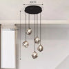 Suspension Anneau Métal Blanc Minimaliste Design - Cuisine Salon Salle à Manger — Zénon
