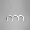 Fabrizia Arches Métal Noir Brillant Minimaliste