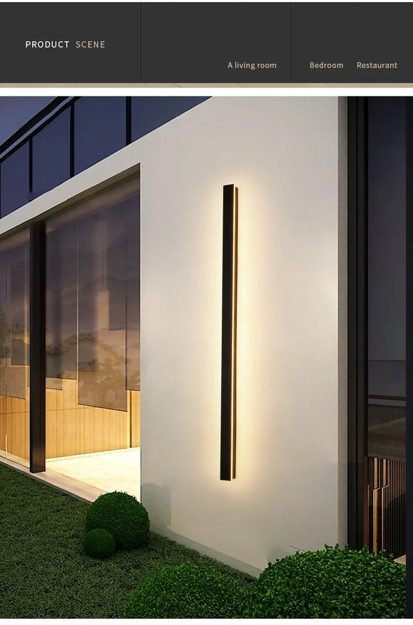 Edmond Ligne Acier Noir Mat Minimaliste