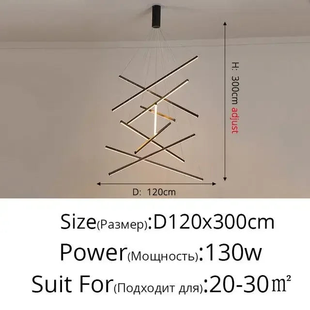 Yëlys Géométrique Métal Doré et Noir Minimaliste