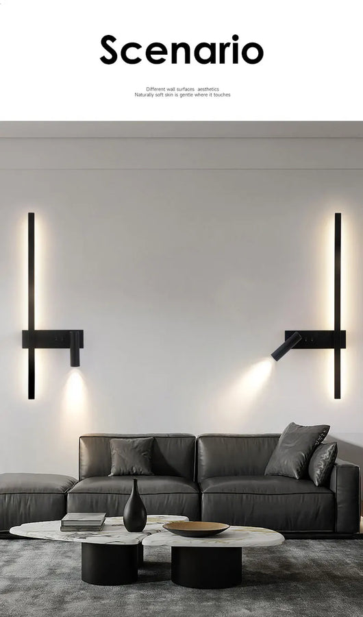 Iolanthe Cylindre Métal Noir Minimaliste D