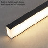 Neva Linéaire Métal Noir Mat Minimaliste