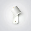 Applique Murale Cylindre Métal Blanc Minimaliste Design Moderne Blanche - Chambre Salle de Bain Salon — Fereshteh