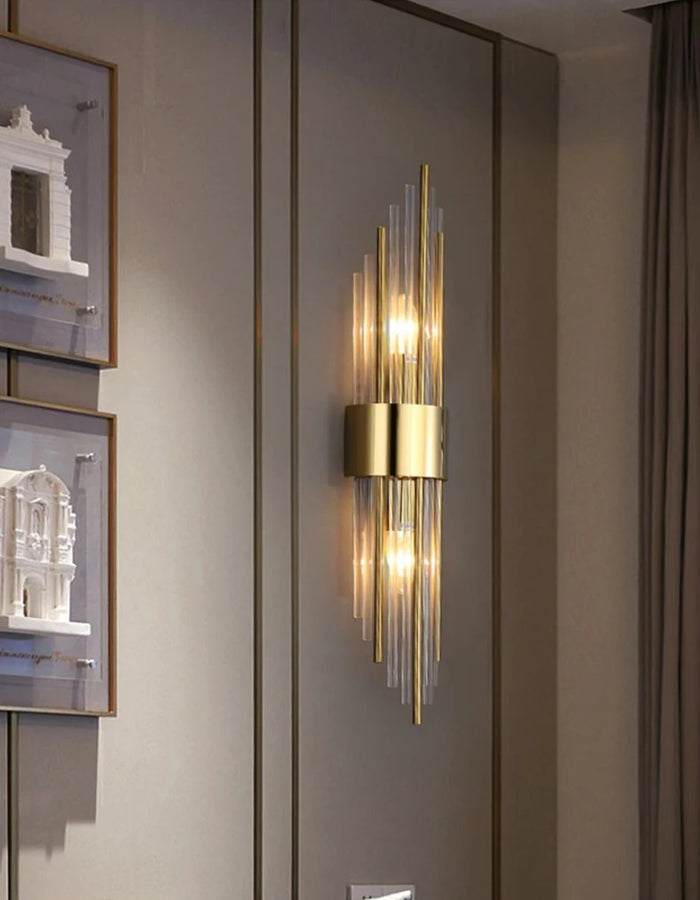 Monaco Cylindre Métal Doré et Argenté Art Déco