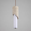 Suspension Vague Rotin Tressé Naturel Bohème - Cuisine Chambre Salon — Onde