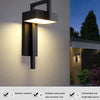 Géométrique Métal Noir Mat Minimaliste — Polygo