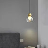 Suspension Cylindre Verre Fumé et Métal Noir - Chambre Salon Cuisine — Denebola
