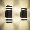 Guilhem Cylindre Aluminium Noir Mat Épuré