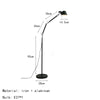 Lampadaire Bras Articulé Acier Chromé Minimaliste Design - Salon Bureau Chambre — Aura