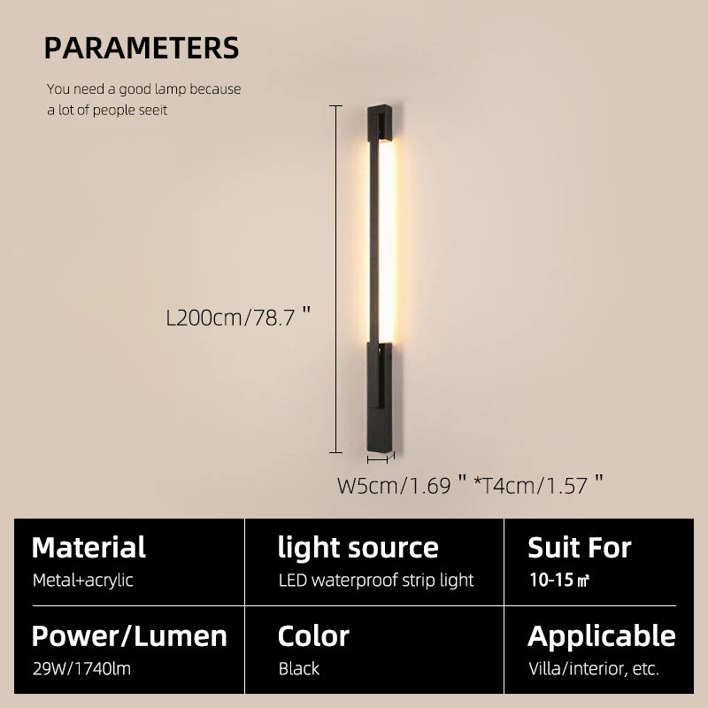 Encarna Cylindre Aluminium Noir Mat Minimaliste B