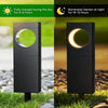 Lampadaire Cylindre Acier Noir Mat Minimaliste Design - Salon Bureau Chambre — Pilare