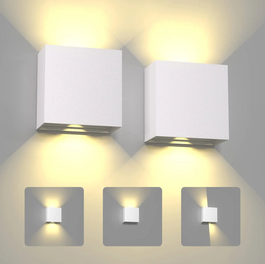 Armand Cube Aluminium Noir Minimaliste