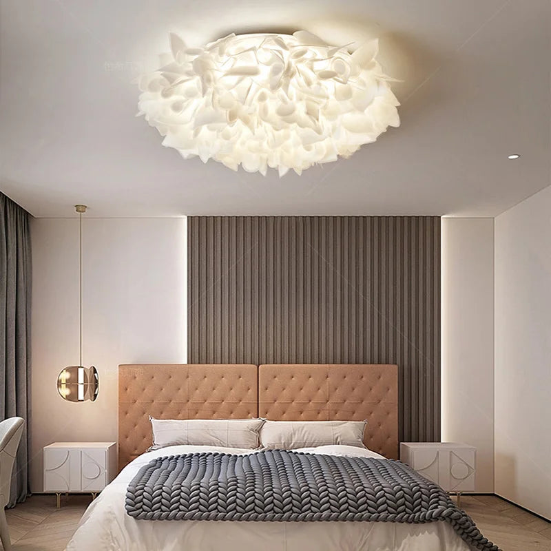 Hëris Nuage Tissu Blanc Éthéré