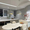 Suspension Nuage Fibre Blanche Minimaliste Design - Chambre Salon Cuisine — Nimbus