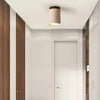 Plafonnier Cylindre Béton Blanc Minimaliste Design Moderne - Salle de Bain Salon Chambre — Thuban