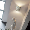Applique Murale Cylindre Bois Texturé Minimaliste Design Moderne - Chambre Salle de Bain Salon — Colure