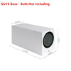 Thora Cylindre Aluminium Noir et Blanc Minimaliste B