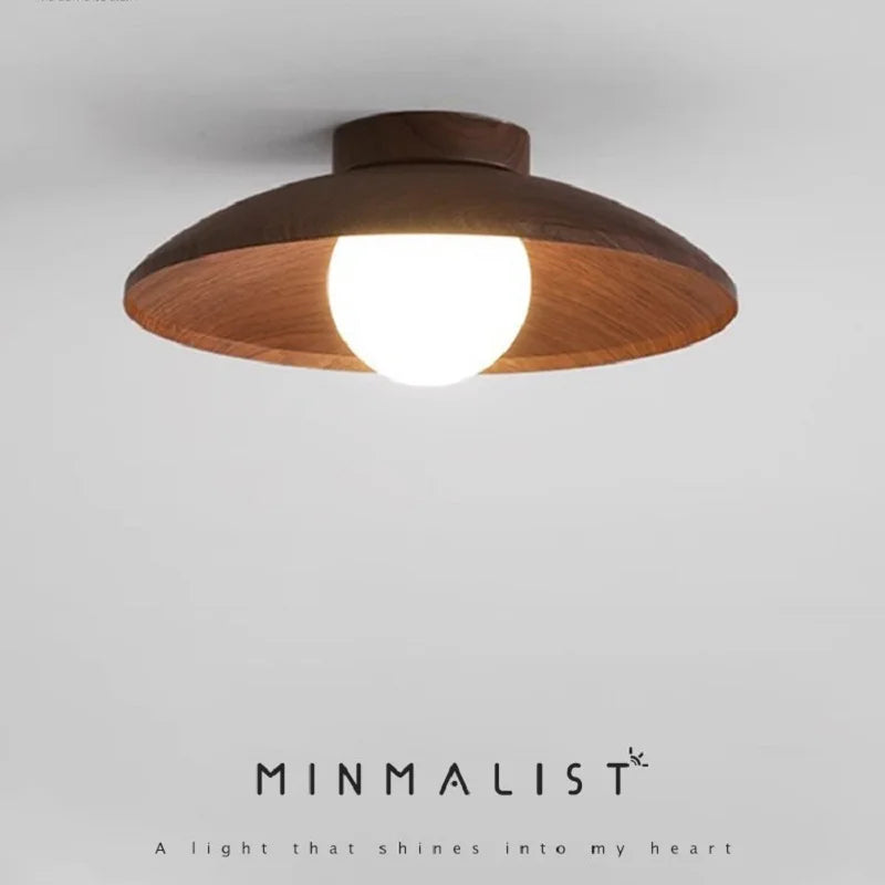 Tëlys Disque Bois Naturel Minimaliste