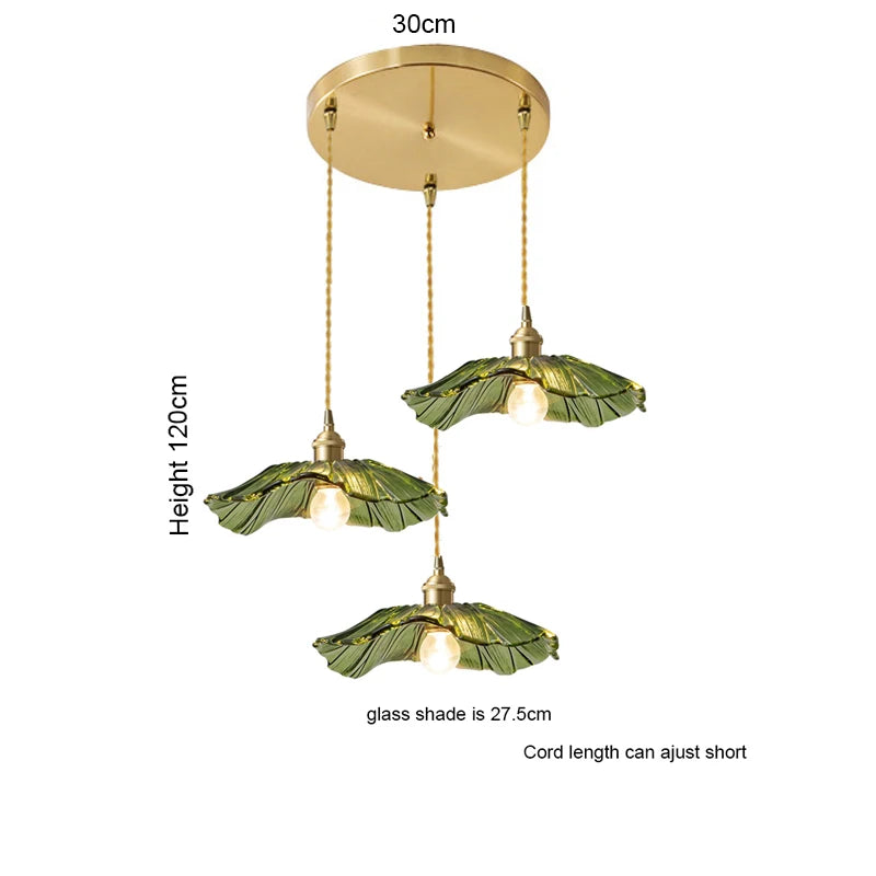 Atinuke Feuille Métal Vert Art Déco