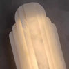 Yasaman Cylindre Verre Blanc Art Déco