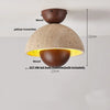 Rasha Anneau Pierre Beige Minimaliste
