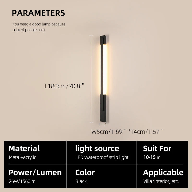 Encarna Cylindre Aluminium Noir Mat Minimaliste B