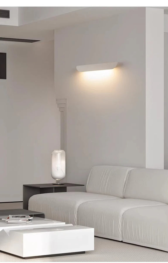Brav Courbe Aluminium Blanc Minimaliste