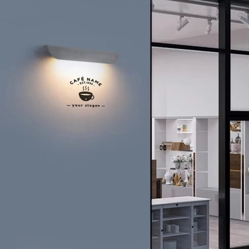 Brav Courbe Aluminium Blanc Minimaliste