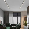 Elowen Linéaire Aluminium Noir Minimaliste