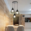 Suspension Abat-Jour Acier Noir et Laiton Industriel - Cuisine Salon Bureau — Puro