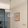 Suspension Cylindre Marbre Blanc Minimaliste Design - Chambre Salon Cuisine — Kyoto