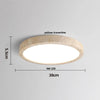 Rasha Anneau Pierre Beige Minimaliste