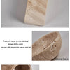 Estrella Cylindre Béton Brut et Bois Naturel