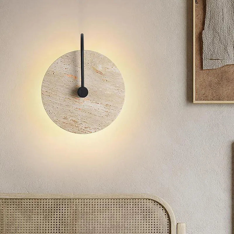 Adaeze Disque Pierre Naturelle Minimaliste