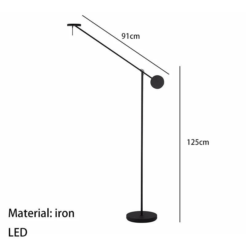 Nëris Bras Long Métal Noir Minimaliste