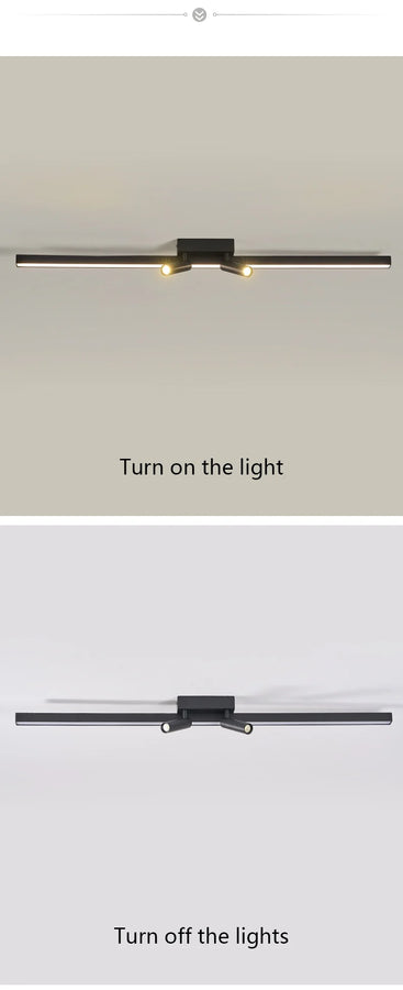 Reva Barre Acier Noir Mat Minimaliste
