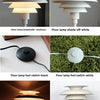 Lampadaire Tablette Métal Noir et Bois Minimaliste Design - Salon Bureau Chambre — Lumio