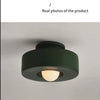 Lund Cylindre Tissu Bordeaux Minimaliste