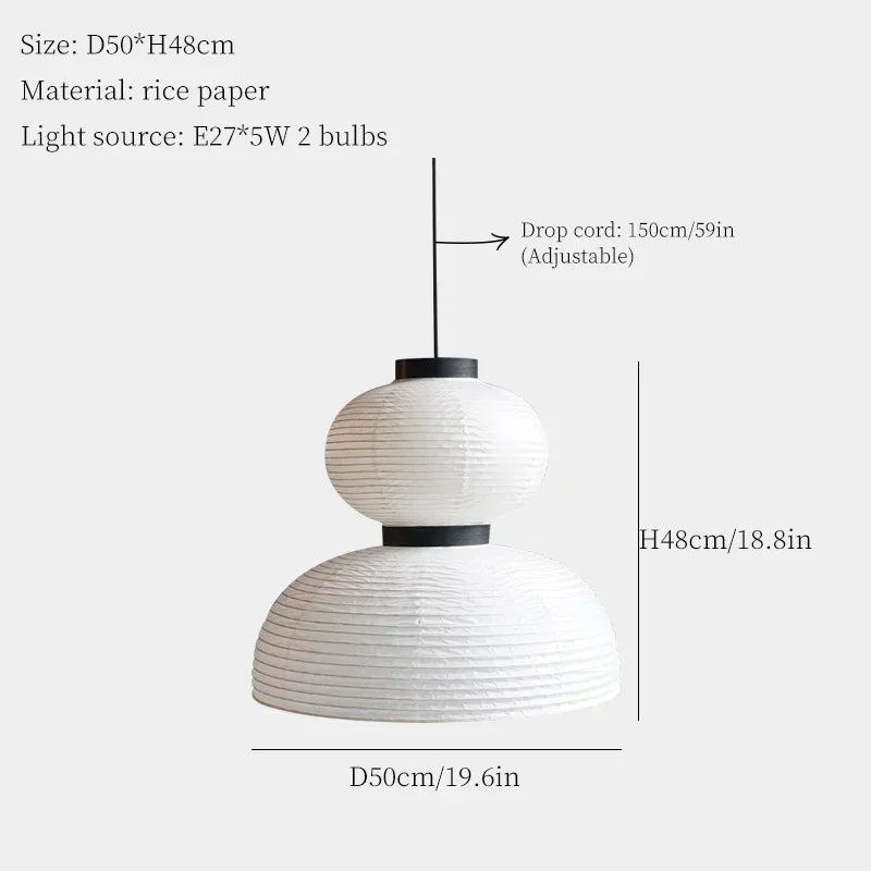 Waël Globe Papier Blanc Minimaliste Nordique