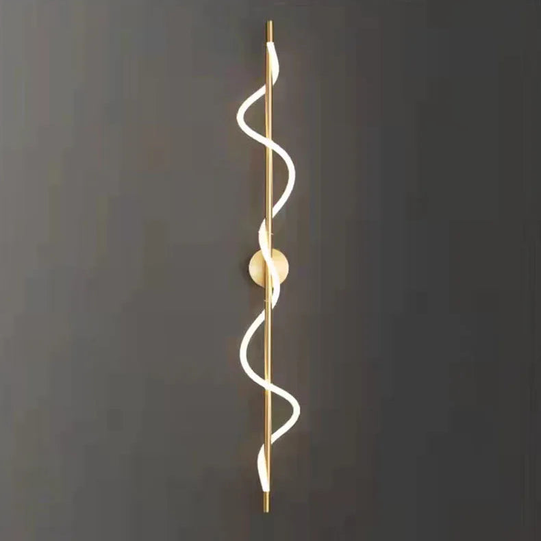 Applique Murale Anneaux Verre Transparent et Métal Noir Noire Ronde - Chambre Salle de Bain Salon — Horos