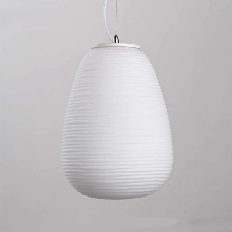 Rimini Trio Papier Plissé Blanc Minimaliste