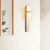 Applique Murale Cube Marbre Blanc Veiné Wabi-Sabi Design - Chambre Salle de Bain Salon — Alejandra
