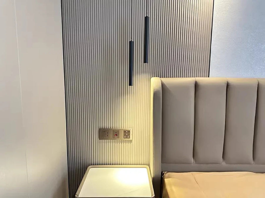 Parmis Cylindre Métal Noir Minimaliste H